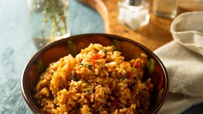 Sausage pilaf