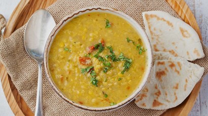 Bengali red split lentil dal